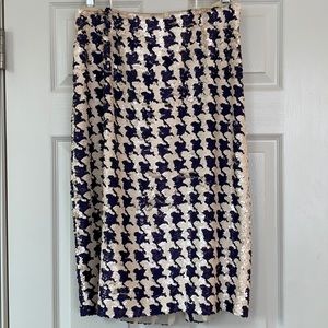 JCREW Collection sequin skirt